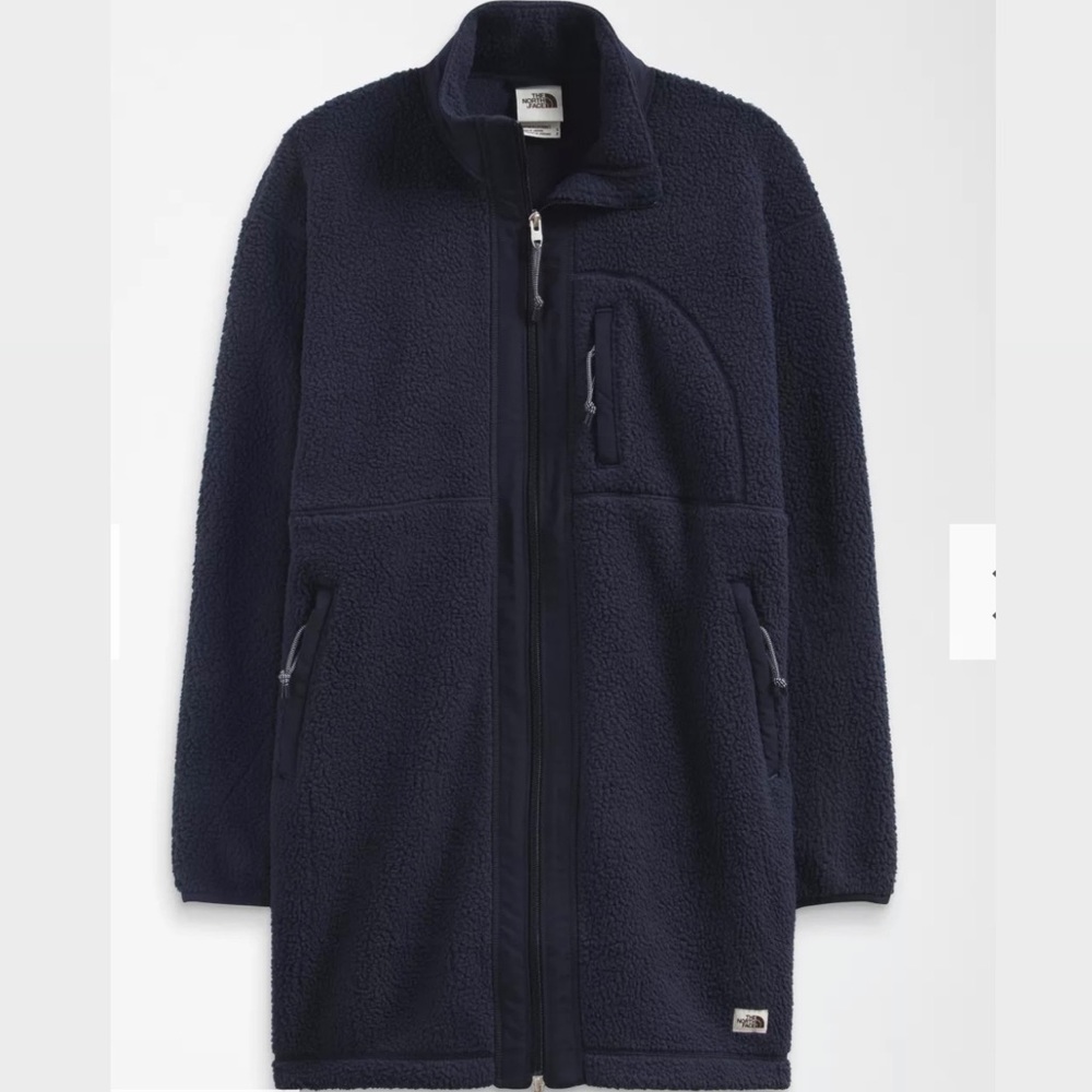 NTW The North Face Women’s Cragmont Fleece Coat Navy